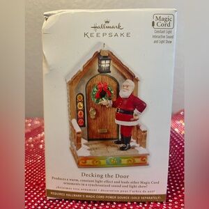HALLMARK 2011 DECKING THE DOOR Ornament NEW